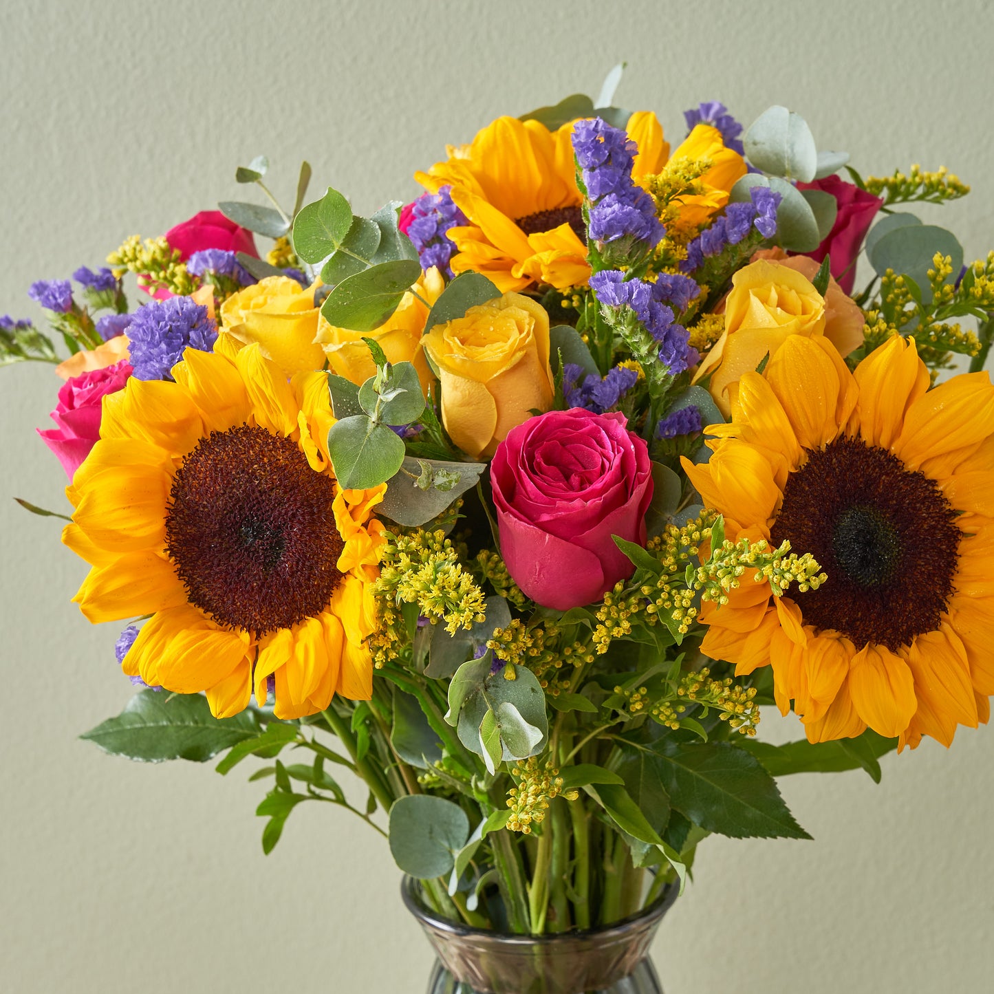 "Good Day" Flowers in a Vase
