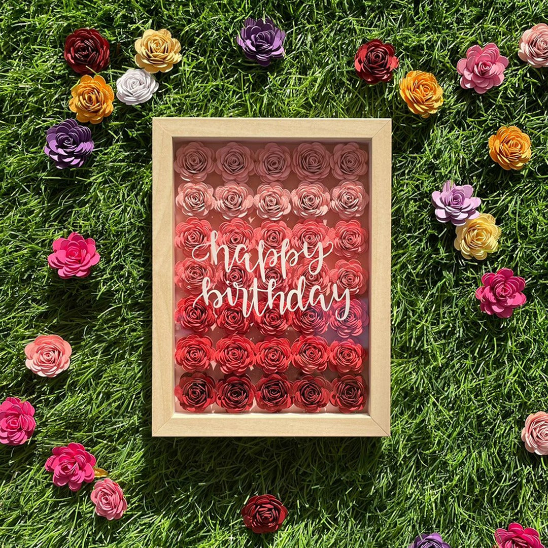Red Ombré Handcrafted Keepsake