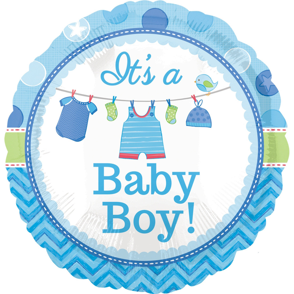 Baby Boy Foil Balloon
