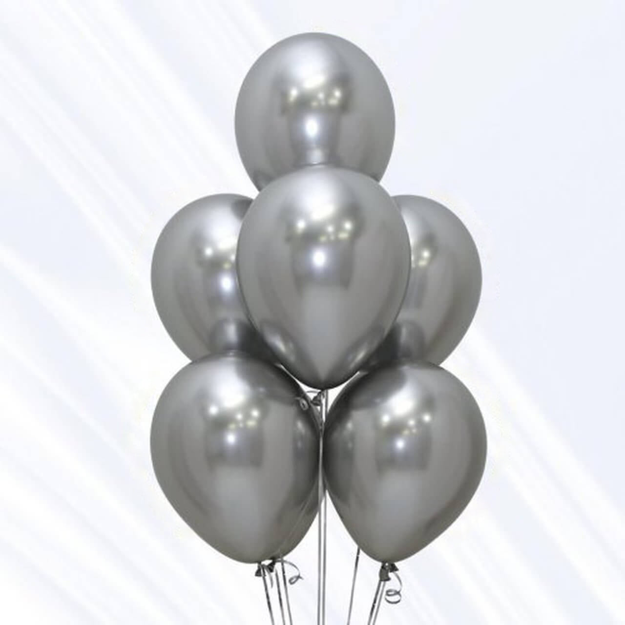 Silver Chrome Balloons
