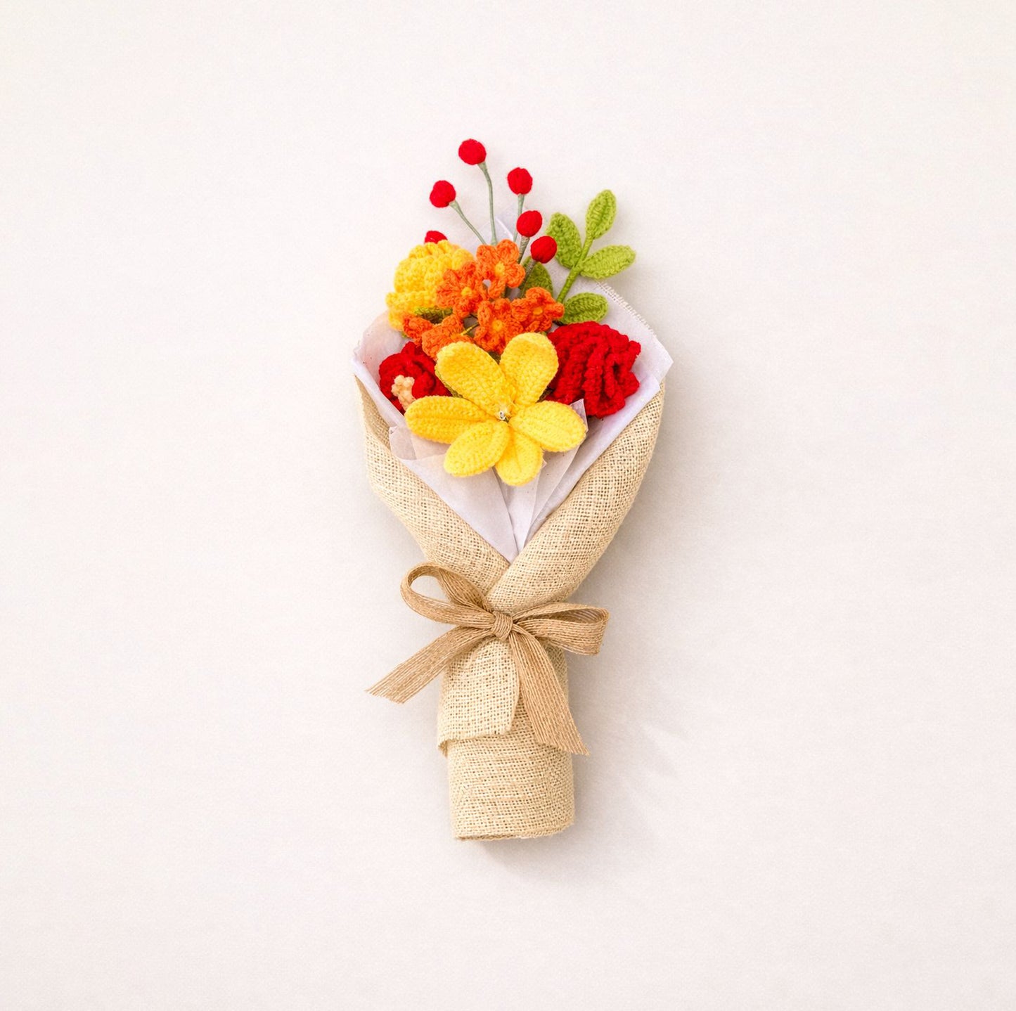 Sunset Blaze - Crochet Flowers