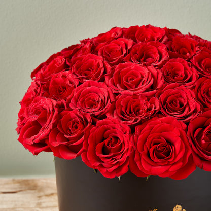 Marvellous - 50 Red Roses Box