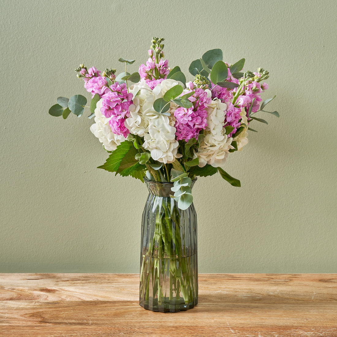 &quot;Hydrangea Love&quot; Flowers in a Vase