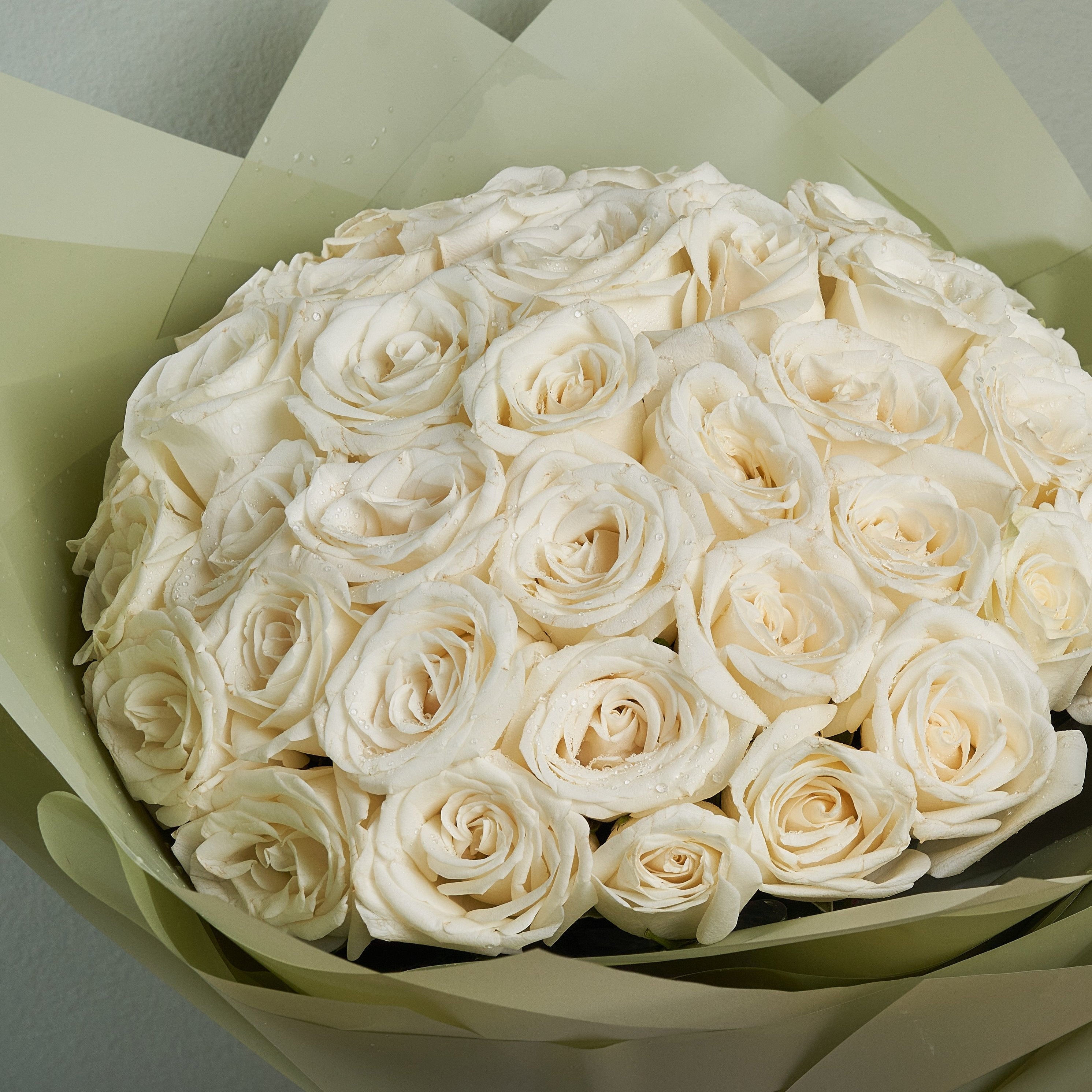 &quot;Beauty&quot; 50 White Roses
