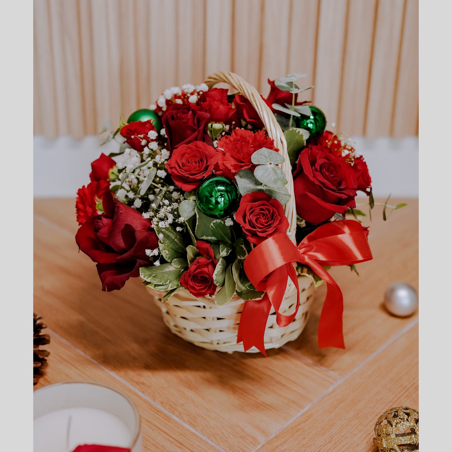 "Bauble" Flower Basket